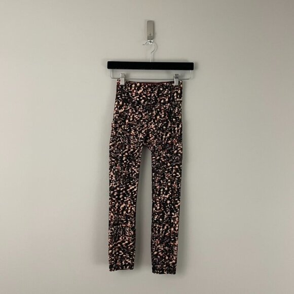 Lululemon Invigorate High-Rise Crop 23" Motion Flux Multi Leggings Size 2 - Picture 1 of 8